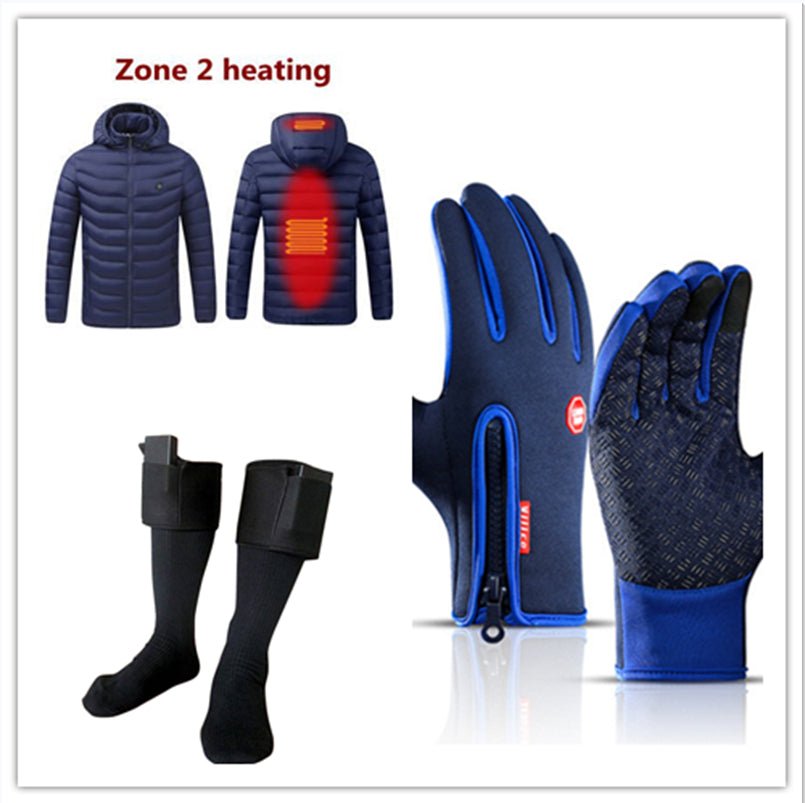 Winter Gloves Touch Screen Riding Motorcycle Sliding Waterproof Sports Gloves With Fleece - Body Bliss Essentials