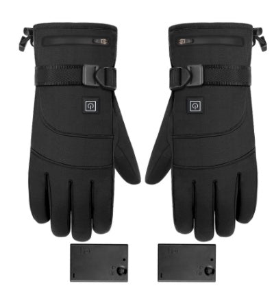 Winter Electric Heated Gloves Motorcycle Touch Screen Gloves - Body Bliss Essentials