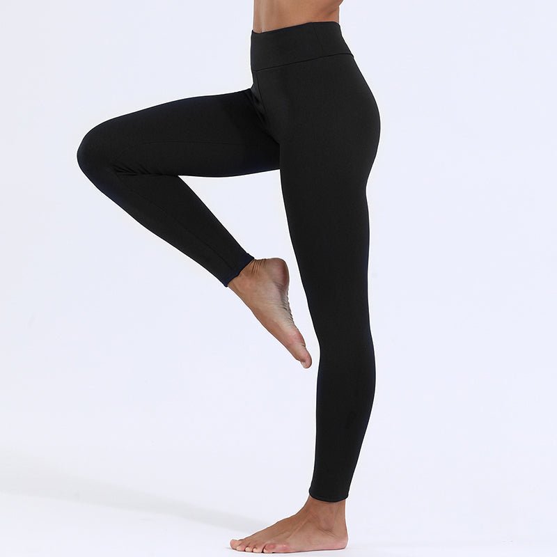 Winter Leggings Warm Thick High Stretch Lamb Cashmere Woman Pants - Body Bliss Essentials