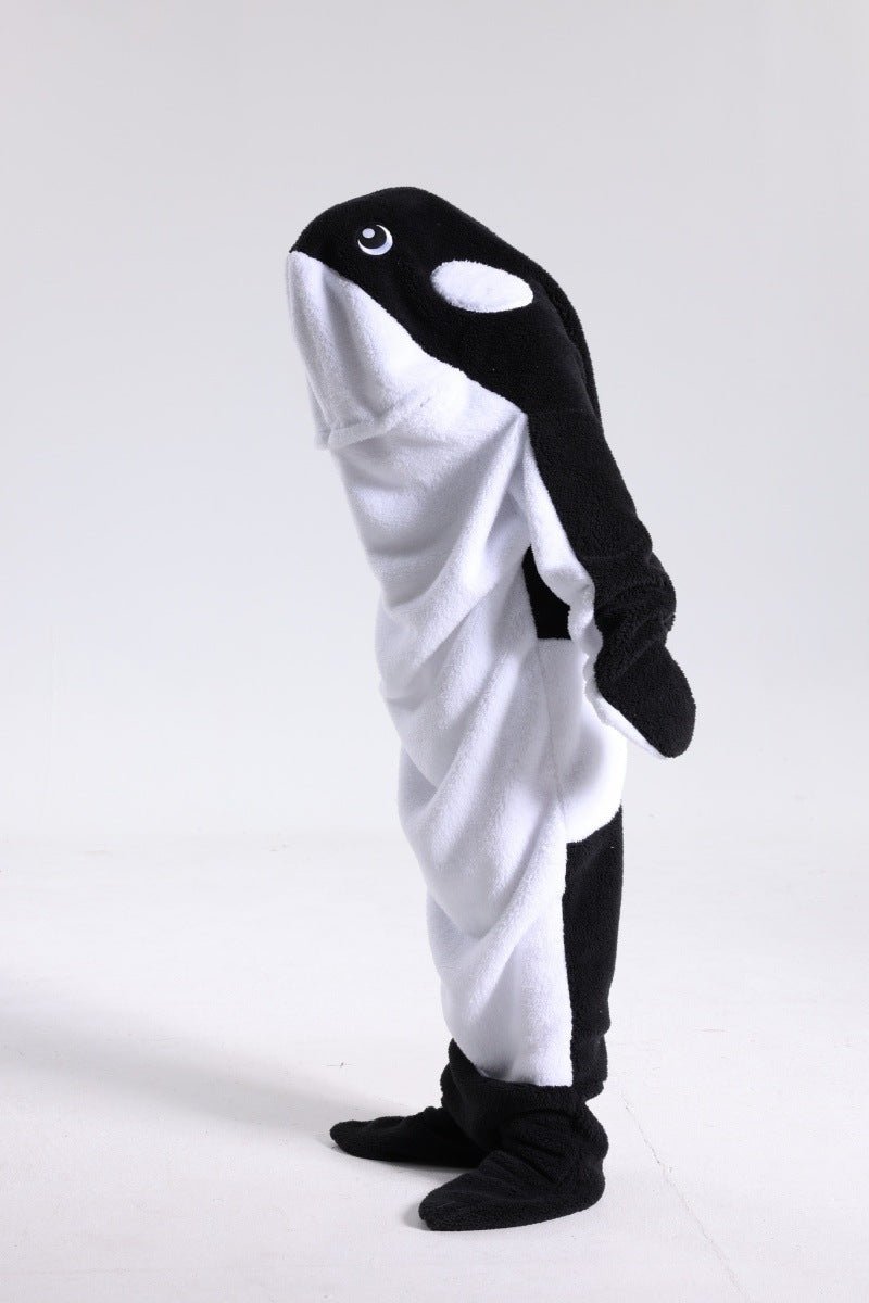 Dolphin Shark Blanket Soft Hooded Sleeping Bag - Body Bliss Essentials