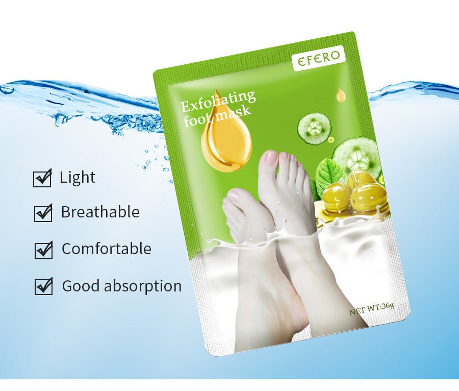 Exfoliating Foot Mask Foot SPA Pedicure Socks Removing Dead Skin Whitening Heels Feet Peeling Anti Cracked Foot Skin Care - Body Bliss Essentials
