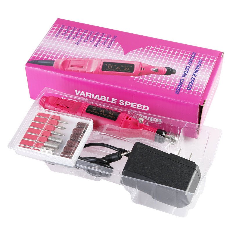 Electric Nail Polish Machine Pen Nail Art Tool - Body Bliss Essentials
