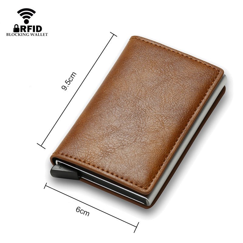 Credit Card Holder Smart Minimalist Wallet Pocket Men Women Slim Cardholder - Body Bliss Essentials