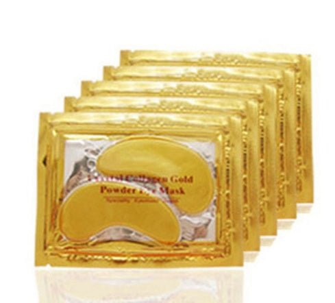 Beauty Gold Crystal Collagen Patches For Eye Anti - Aging Acne Eye Mask Korean Cosmetics Skin Care - Body Bliss Essentials