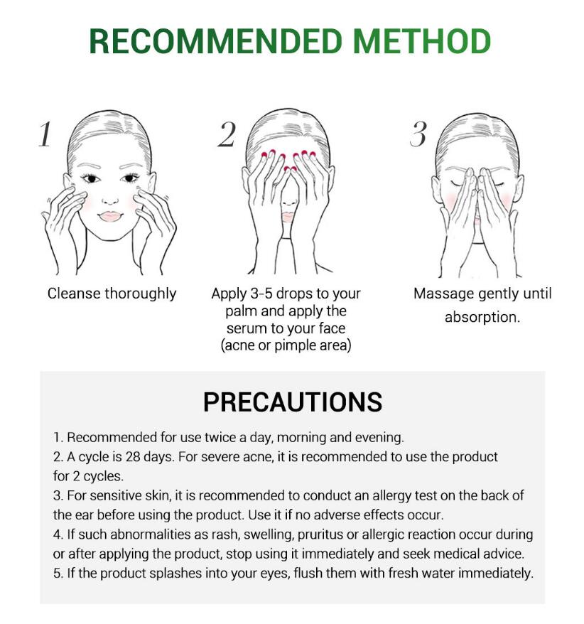 Acne Treatment Serum Facial Repair Oil - Body Bliss Essentials