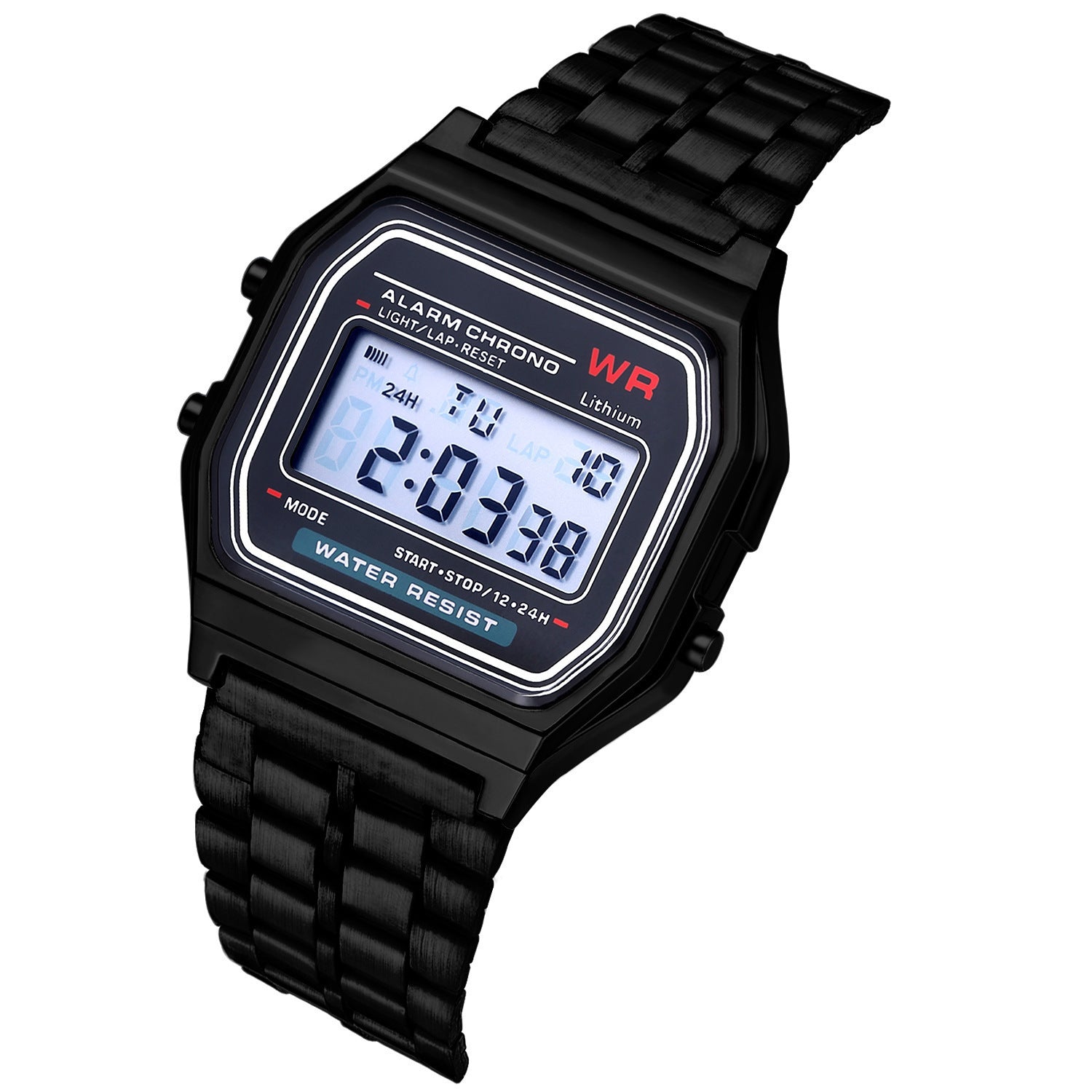 Steel Band Electronic Watch - Body Bliss Essentials