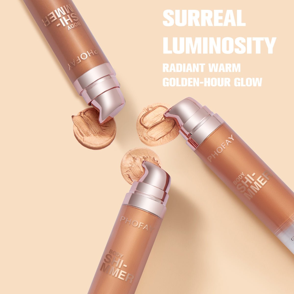 PHOFAY Body Shimmer Oil - Body Bliss Essentials
