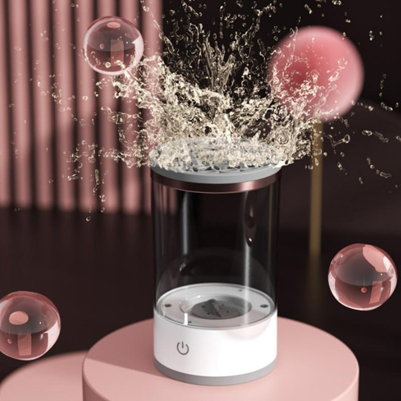 Women Eye Shadow Brush Cleaning Tool Portable Electric Makeup Brush Cleaner Machine With USB Charging Automatic Cosmetic Brush - Body Bliss Essentials