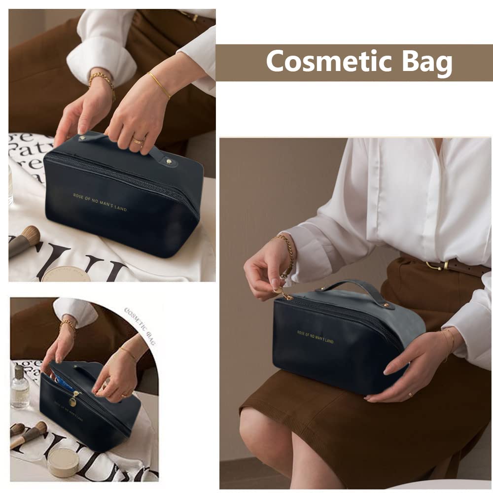 Travel Cosmetic Bag Large Capacity Multifunction Organizer Female Storage Make Up Case Tool - Body Bliss Essentials