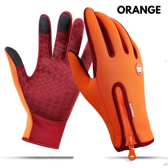 Winter Gloves Touch Screen Riding Motorcycle Sliding Waterproof Sports Gloves With Fleece - Body Bliss Essentials