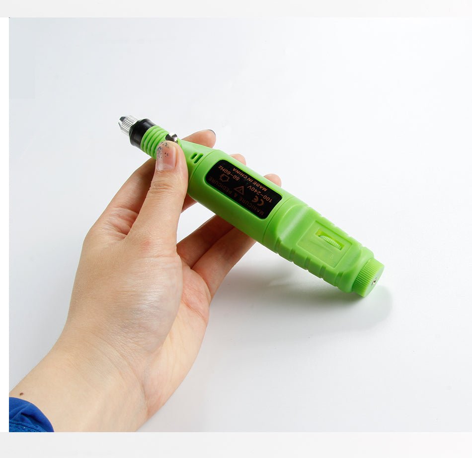 Electric Nail Polish Machine Pen Nail Art Tool - Body Bliss Essentials