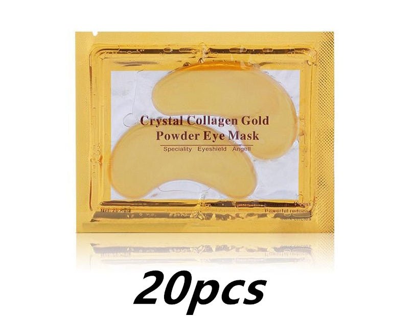 Beauty Gold Crystal Collagen Patches For Eye Anti - Aging Acne Eye Mask Korean Cosmetics Skin Care - Body Bliss Essentials