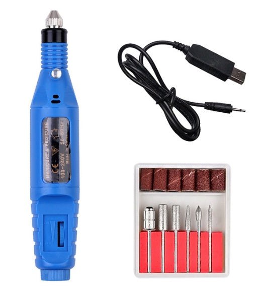 Electric Nail Polish Machine Pen Nail Art Tool - Body Bliss Essentials