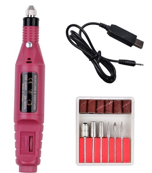 Electric Nail Polish Machine Pen Nail Art Tool - Body Bliss Essentials