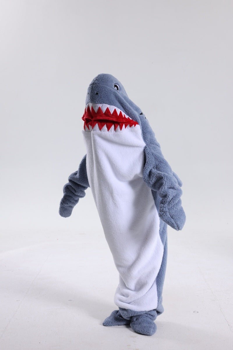 Dolphin Shark Blanket Soft Hooded Sleeping Bag - Body Bliss Essentials