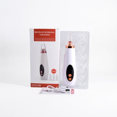 Blackhead Pore Vacuum Cleaner Nose Cleanser Blackheads Remover Blackhead Acne Removal Button Face Suction Beauty Skin Care Tool - Body Bliss Essentials