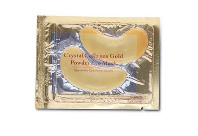 10pcs5packs Gold Crystal Collagen Eye Mask Eye Patches Eye Mask For Face Care Dark Circles Remove Gel Mask For The Eyes Ageless - Body Bliss Essentials