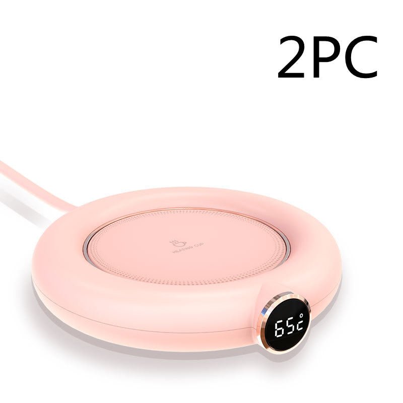 Cup Warmer Pad USB Charge Home Office 3 Temperatures Adjustable Heat Plate - Body Bliss Essentials