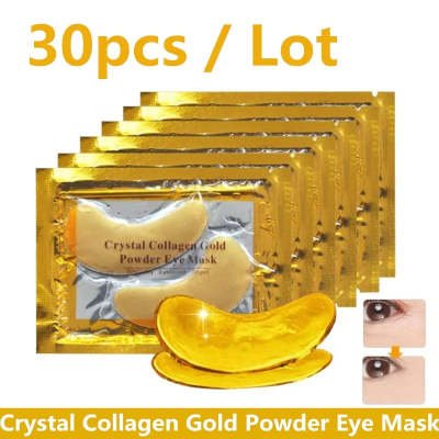 Beauty Gold Crystal Collagen Patches For Eye Anti - Aging Acne Eye Mask Korean Cosmetics Skin Care - Body Bliss Essentials