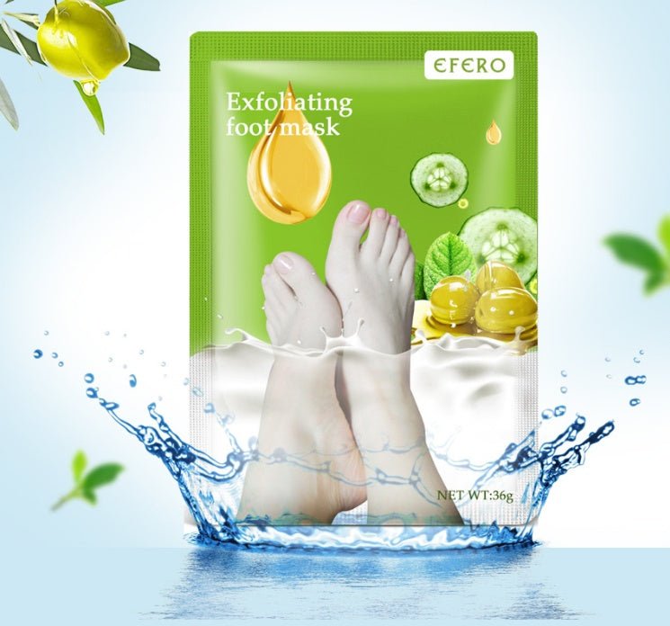 Exfoliating Foot Mask Foot SPA Pedicure Socks Removing Dead Skin Whitening Heels Feet Peeling Anti Cracked Foot Skin Care - Body Bliss Essentials