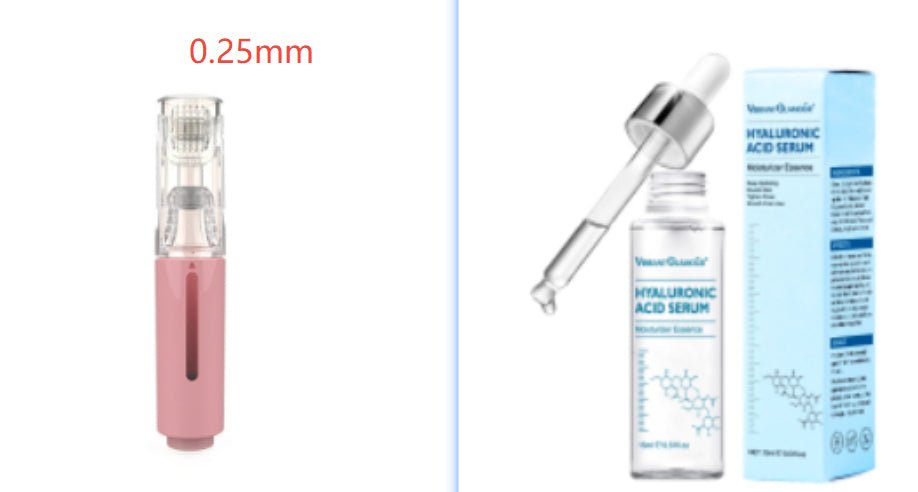 3 In 1 Lip Care Roller Needle Roller Lip Roller Beard Growth Roller Beard Hair Growth Roller Beard Treatment & Serum Applicant - Body Bliss Essentials
