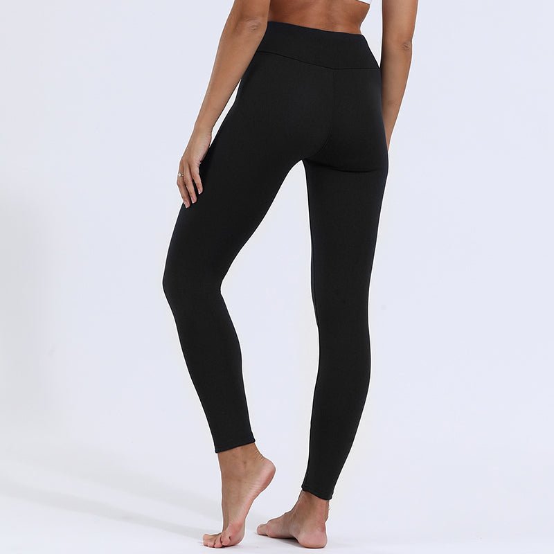 Winter Leggings Warm Thick High Stretch Lamb Cashmere Woman Pants - Body Bliss Essentials