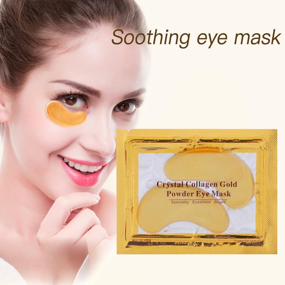 Beauty Gold Crystal Collagen Patches For Eye Anti - Aging Acne Eye Mask Korean Cosmetics Skin Care - Body Bliss Essentials