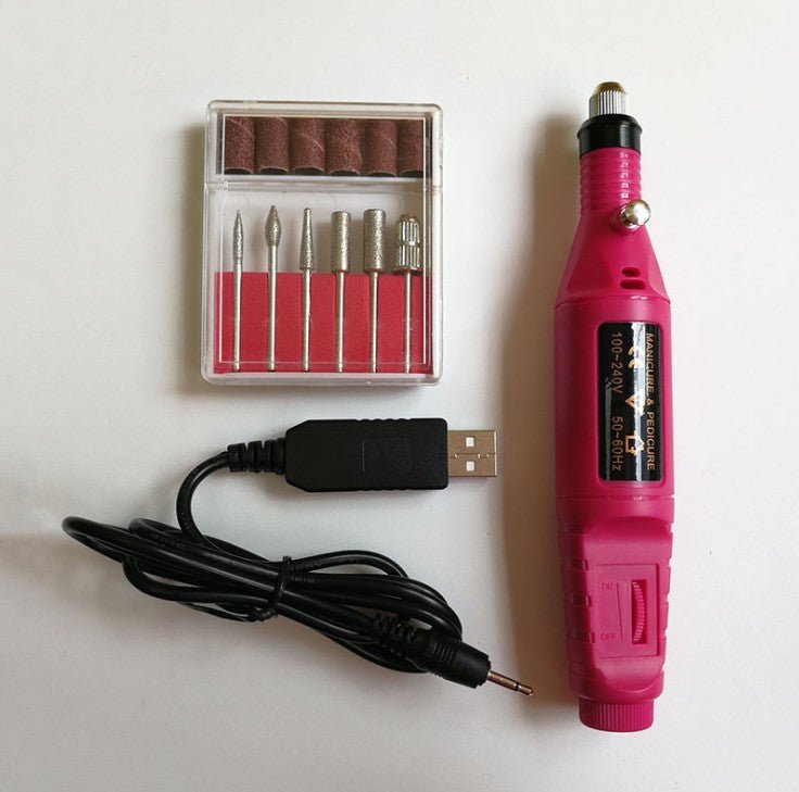 Electric Nail Polish Machine Pen Nail Art Tool - Body Bliss Essentials