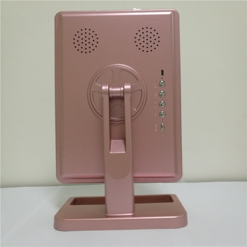 Touch Screen Makeup Mirror With 20 LED Light Bluetooth Music Speaker 10X Magnifying Mirrors Lights - Body Bliss Essentials