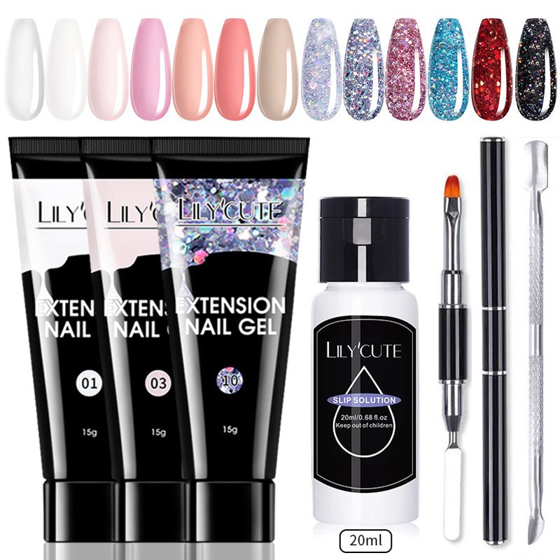 15ml Nail Extension Gel Kit - Body Bliss Essentials