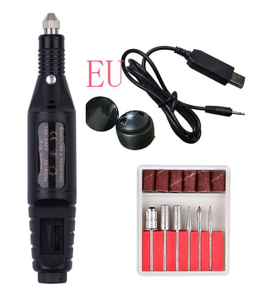 Electric Nail Polish Machine Pen Nail Art Tool - Body Bliss Essentials