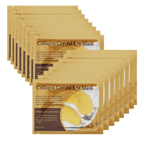 Beauty Gold Crystal Collagen Patches For Eye Anti - Aging Acne Eye Mask Korean Cosmetics Skin Care - Body Bliss Essentials