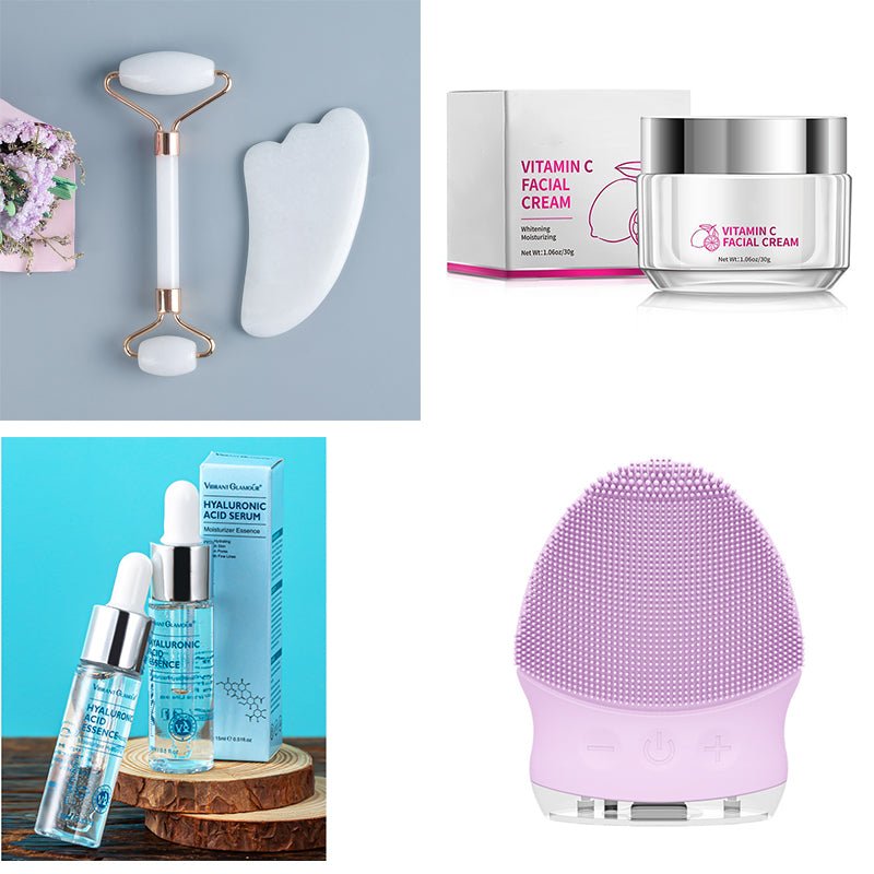 Hyaluronic Acid Face Serum Anti - Aging Shrink Pore Whitening Moisturizing Face Cream Dry Skin Care - Body Bliss Essentials