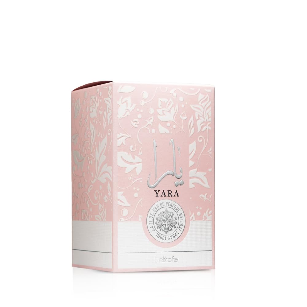 Lattafa Yara - Vanilla, Gourmand, Fruity, Floral - Eau de Parfum Long - Lasting Fragrance for Women - Body Bliss Essentials