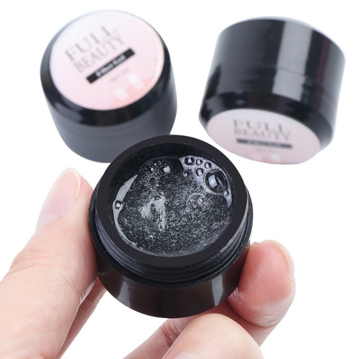 Creacked Repair Glue Nail Fiber Silk Extension Gel Fiberglass Poly UV Builder Gel Polish Manicure Art Prolonged Tool - Body Bliss Essentials