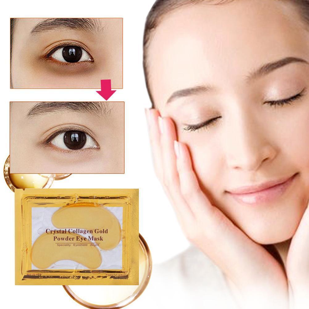 Beauty Gold Crystal Collagen Patches For Eye Anti - Aging Acne Eye Mask Korean Cosmetics Skin Care - Body Bliss Essentials