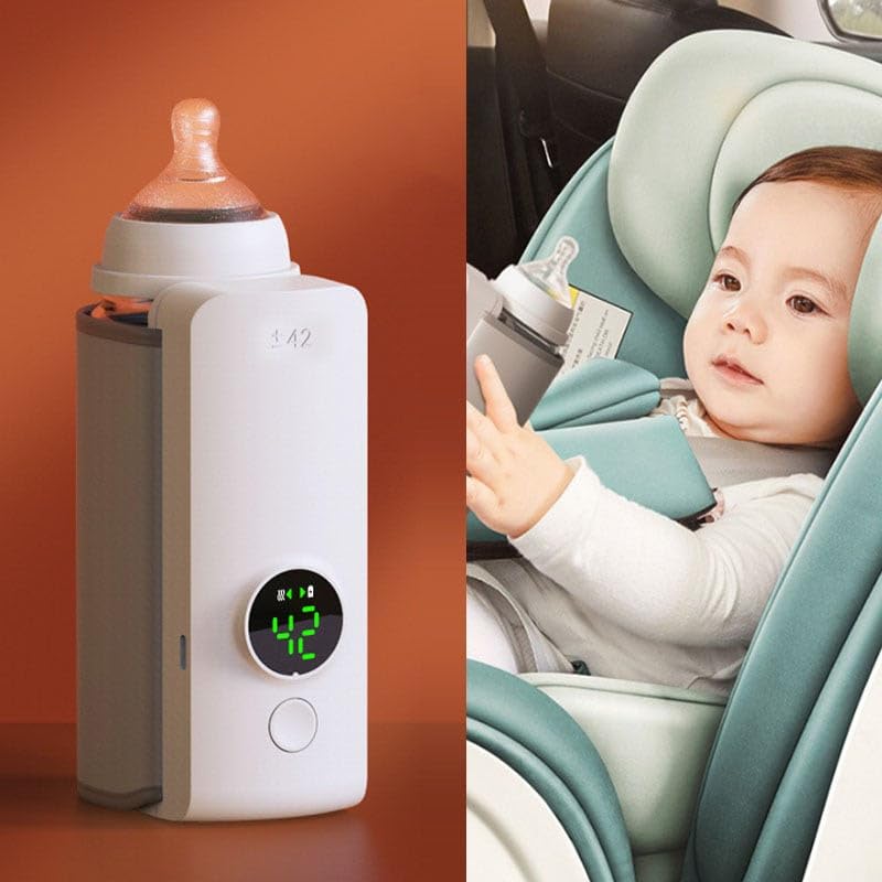 Portable Wireless Rechargeable Baby Bottle Warmer USB Charging And Heating Bag - Body Bliss Essentials