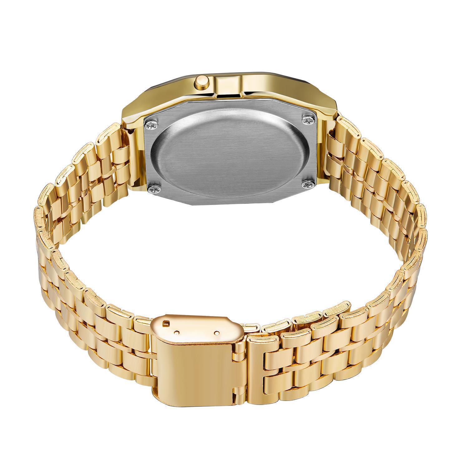 Steel Band Electronic Watch - Body Bliss Essentials