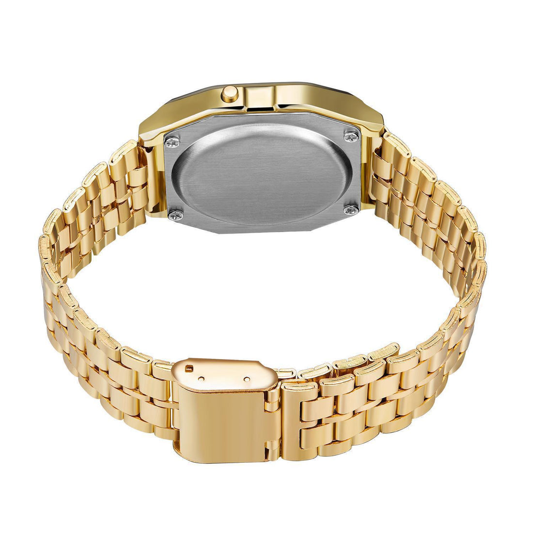 Steel Band Electronic Watch - Body Bliss Essentials