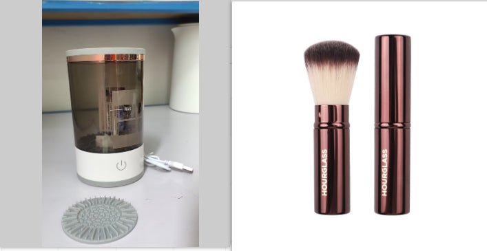 Women Eye Shadow Brush Cleaning Tool Portable Electric Makeup Brush Cleaner Machine With USB Charging Automatic Cosmetic Brush - Body Bliss Essentials