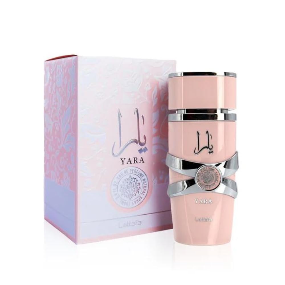 Lattafa Yara - Vanilla, Gourmand, Fruity, Floral - Eau de Parfum Long - Lasting Fragrance for Women - Body Bliss Essentials