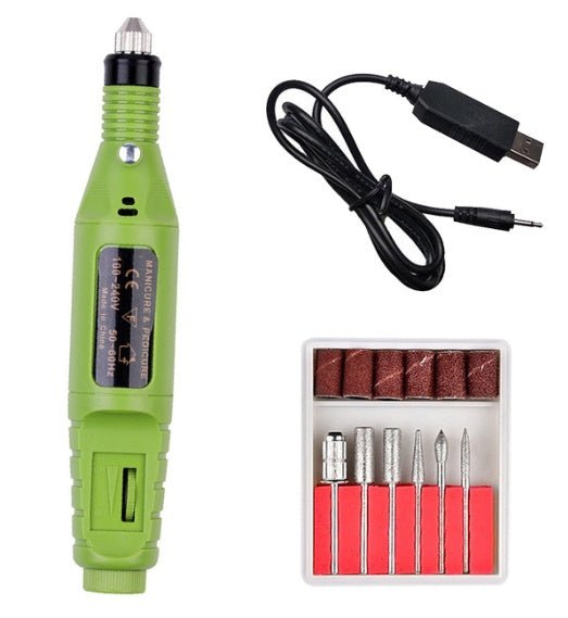 Electric Nail Polish Machine Pen Nail Art Tool - Body Bliss Essentials