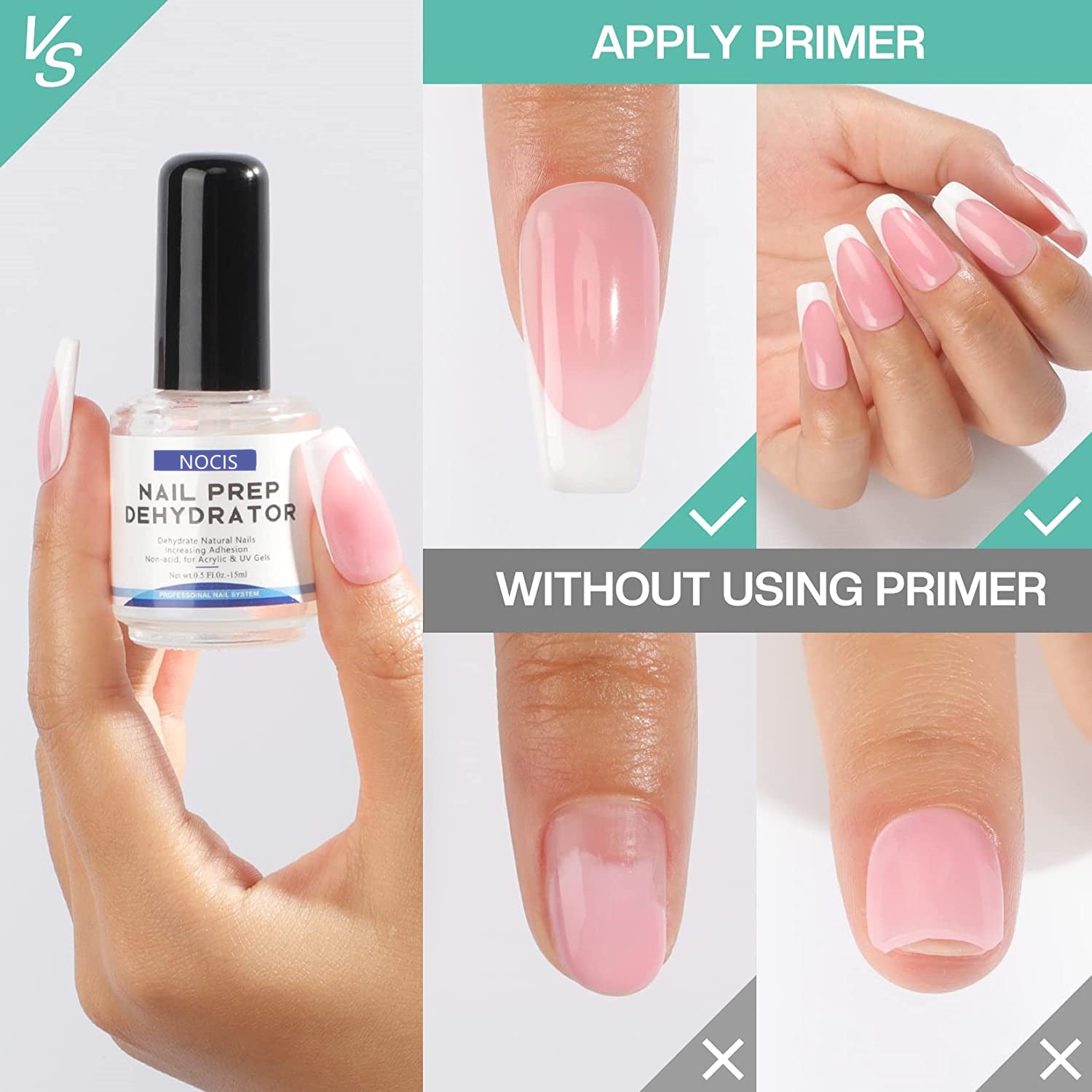 Nail Prep Dehydrator & Acid - Free Primer Set - Body Bliss Essentials