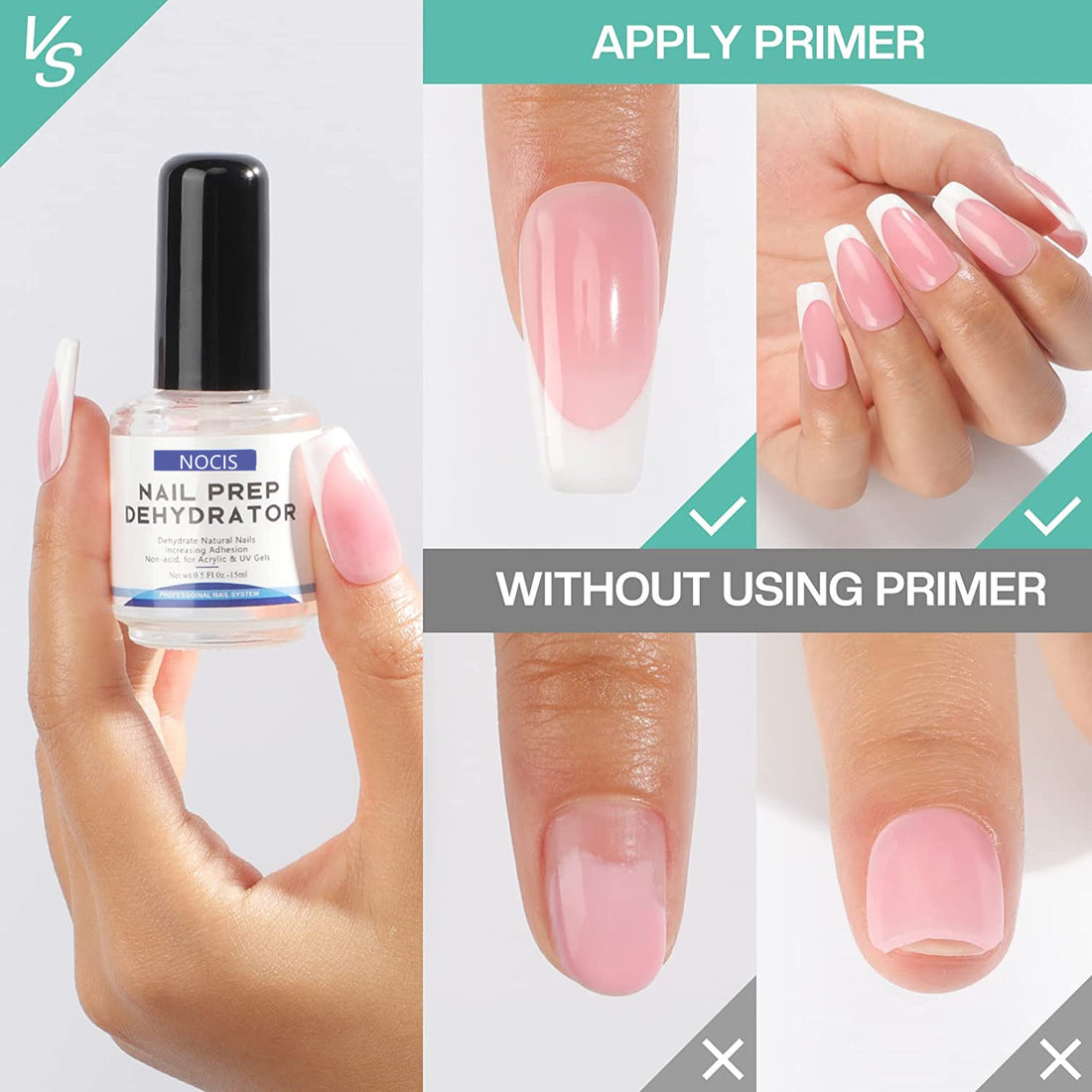 Nail Prep Dehydrator & Acid - Free Primer Set - Body Bliss Essentials