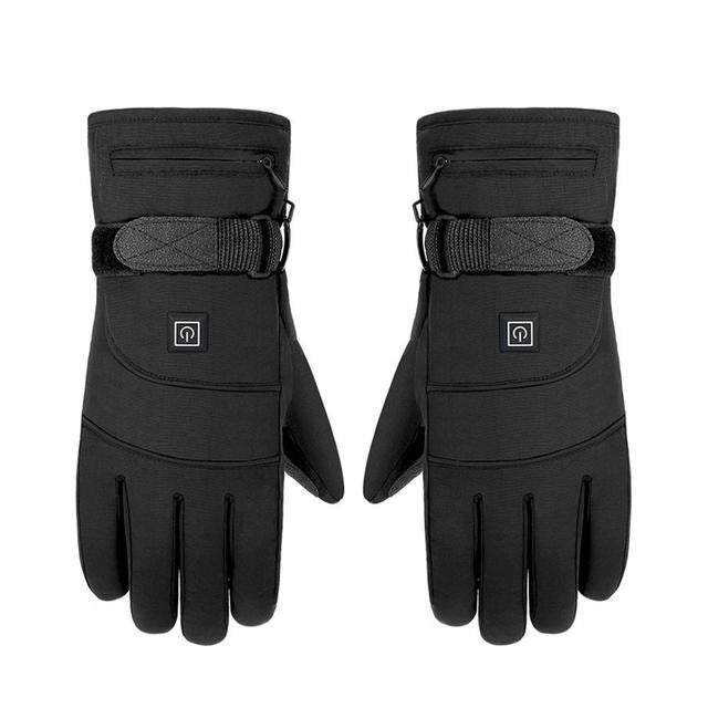 Winter Electric Heated Gloves Motorcycle Touch Screen Gloves - Body Bliss Essentials
