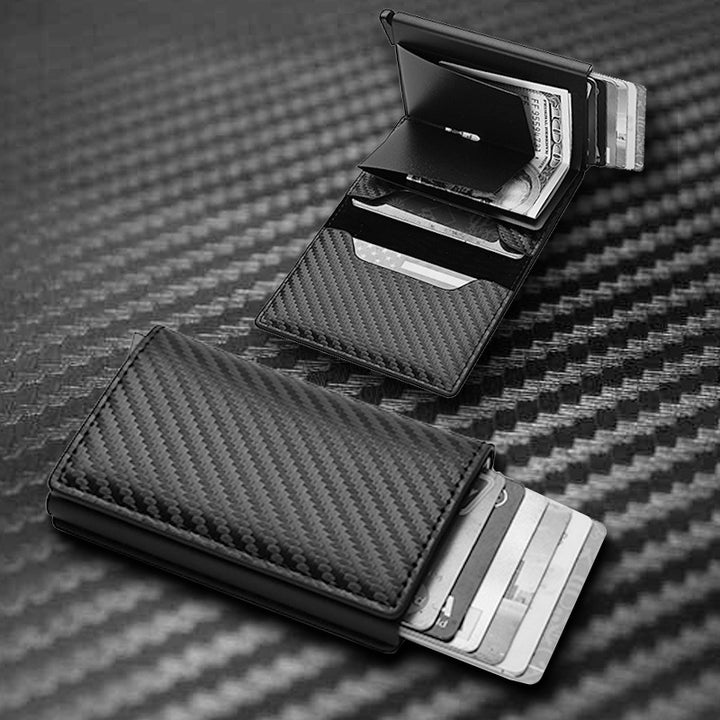 Credit Card Holder Smart Minimalist Wallet Pocket Men Women Slim Cardholder - Body Bliss Essentials