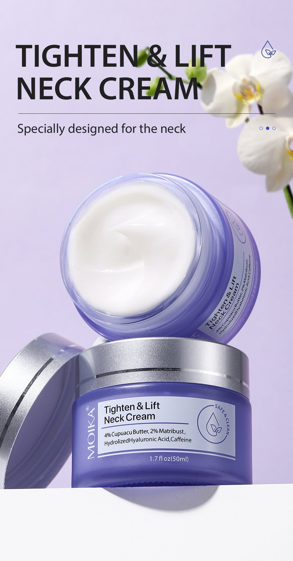 Neck Wrinkle Removal Cream Tightening Firming Fade Fine Lines Anti - Aging Necklines Lifting Shaping Beauty Neck Cream - Body Bliss Essentials
