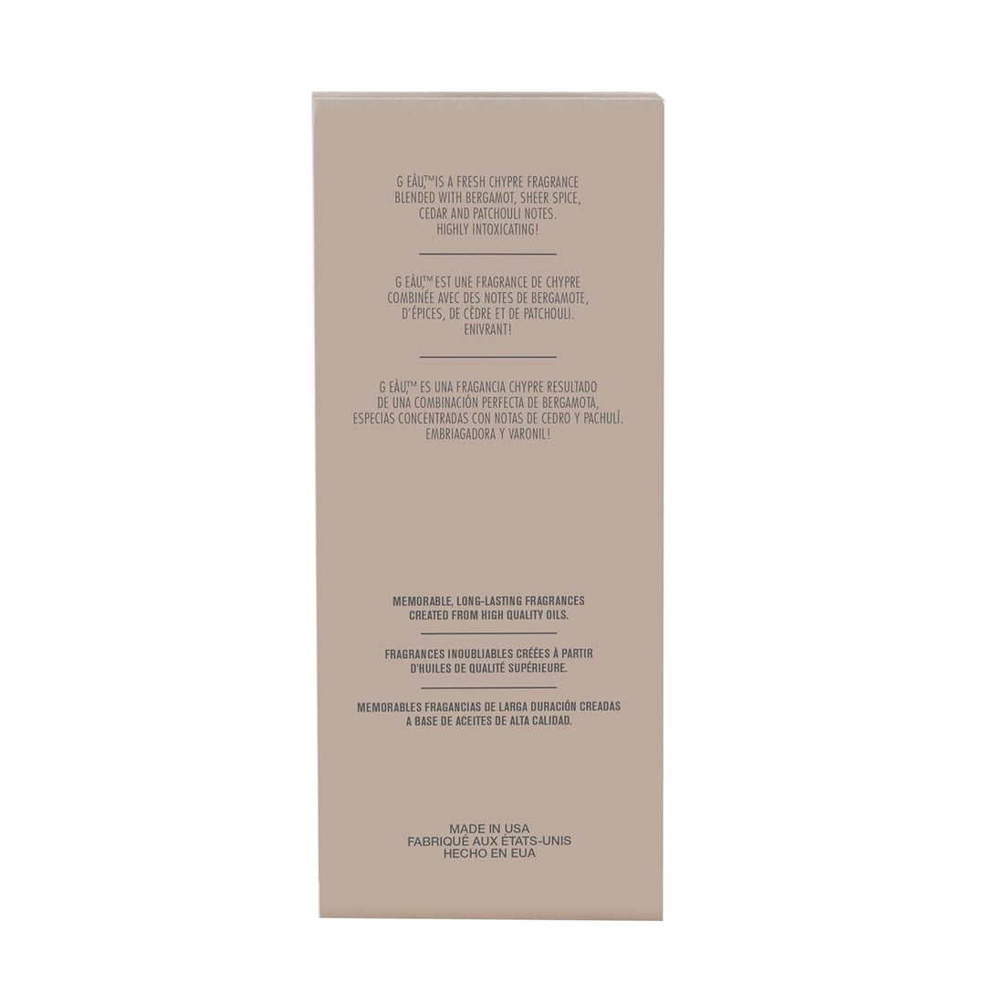 PB ParfumsBelcam G Eau, Inspired by Designer Fragrance - Body Bliss Essentials