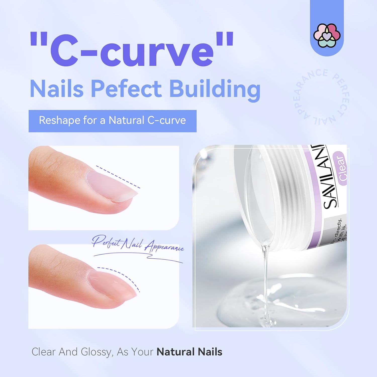 SAVILAND Builder Nail Gel Kit - Body Bliss Essentials
