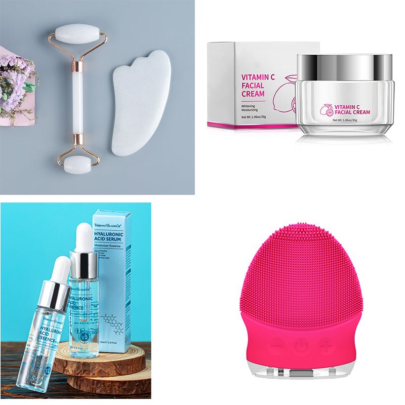 Hyaluronic Acid Face Serum Anti - Aging Shrink Pore Whitening Moisturizing Face Cream Dry Skin Care - Body Bliss Essentials